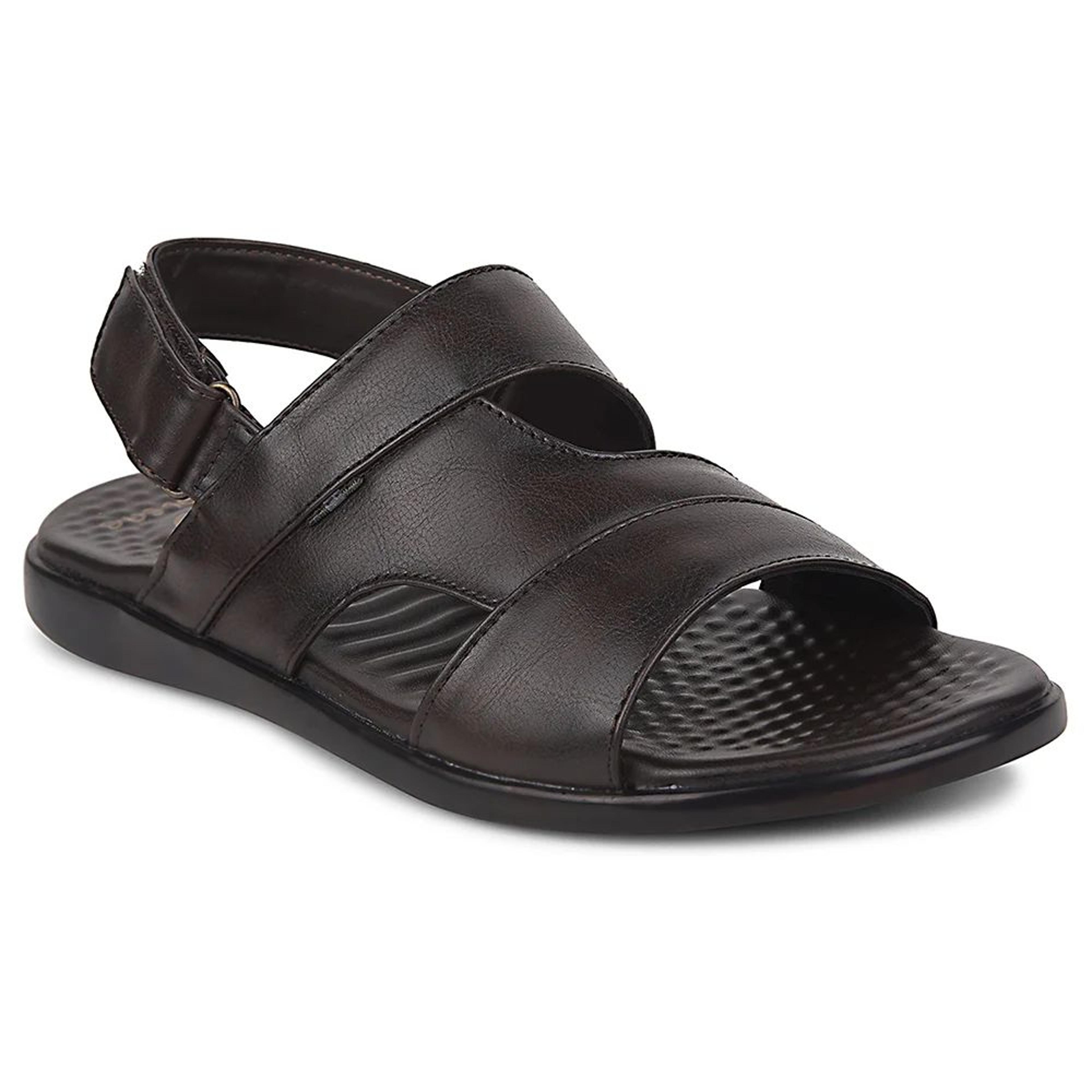 Healers Brown Formal Sandal For Men SOFTER-1 By Liberty