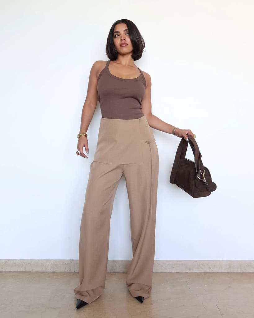 Modern Wrap Around Pants — photo 8