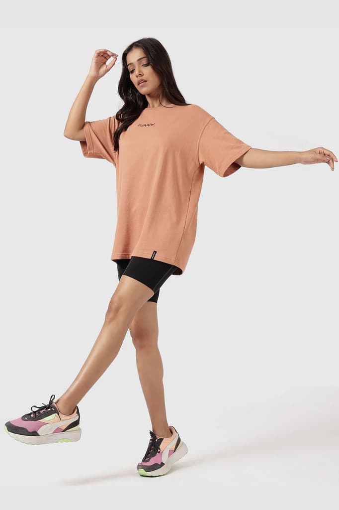 Element Oversized T-shirts Warm Beige — photo 2
