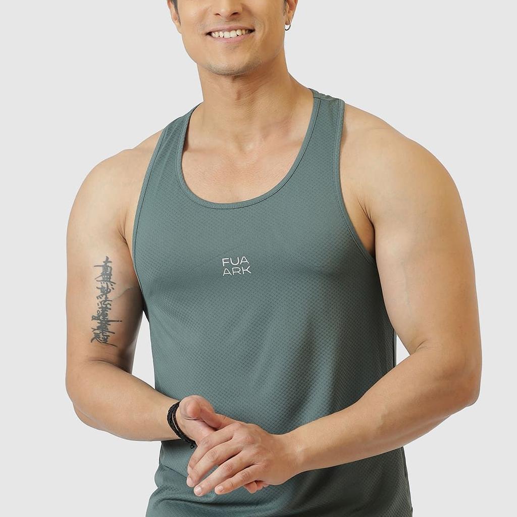 Sprint Running Tank Forest Green