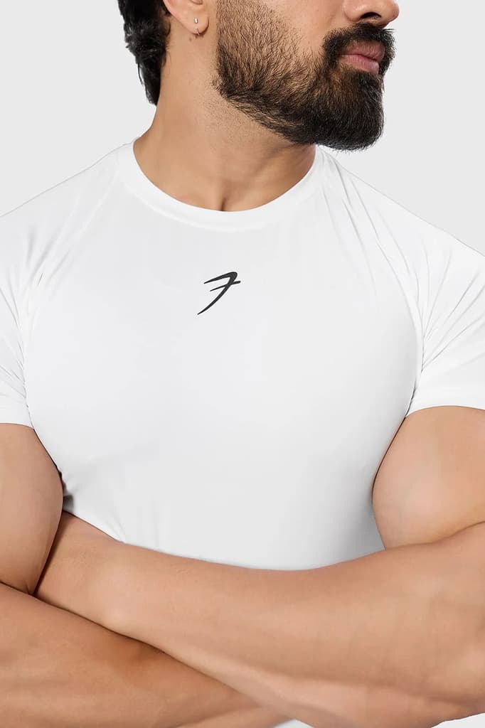 Bare Nylon T-shirt White — photo 4