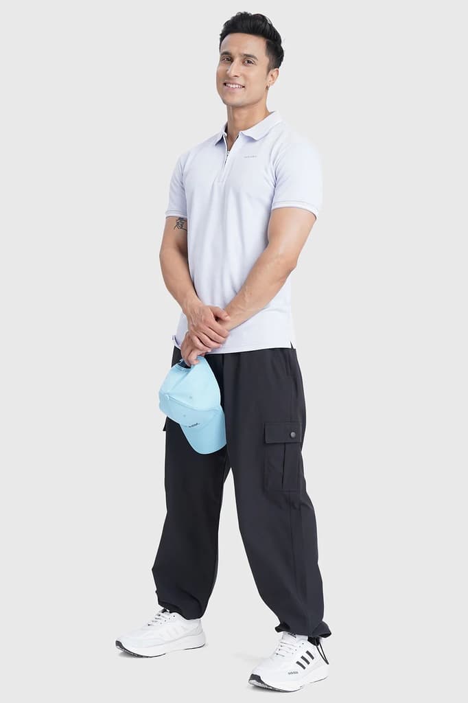 Heritage Polo T-shirt Mauve — photo 2