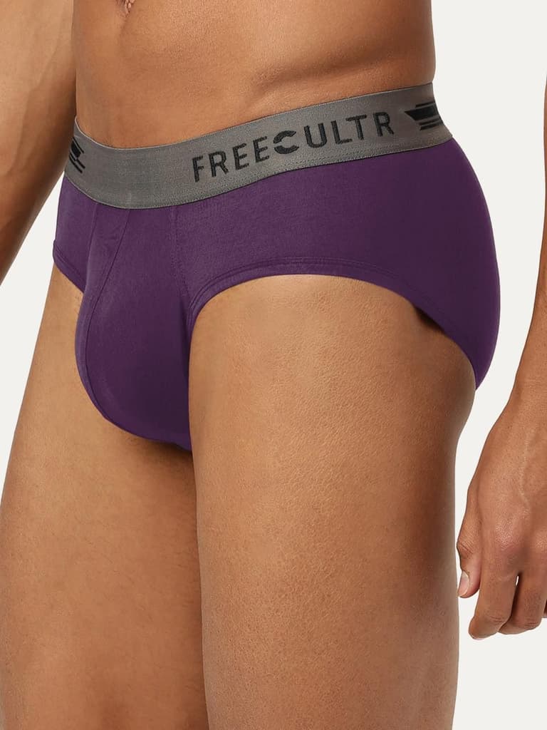 Men's Anti-Bacterial Micro Modal Brief in Contrast Waistband (Pack of 1) — photo 3