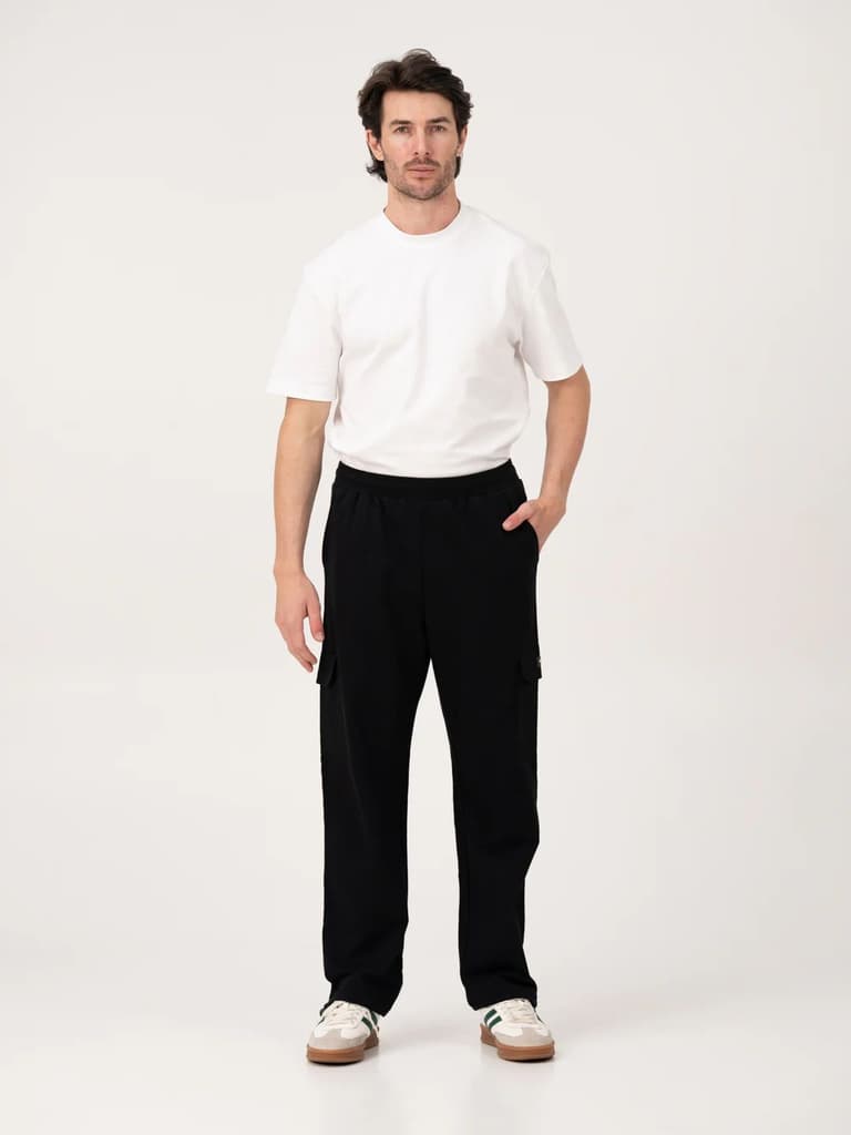 Motion Black Relaxed Fit Cargo Sweatpants — photo 3