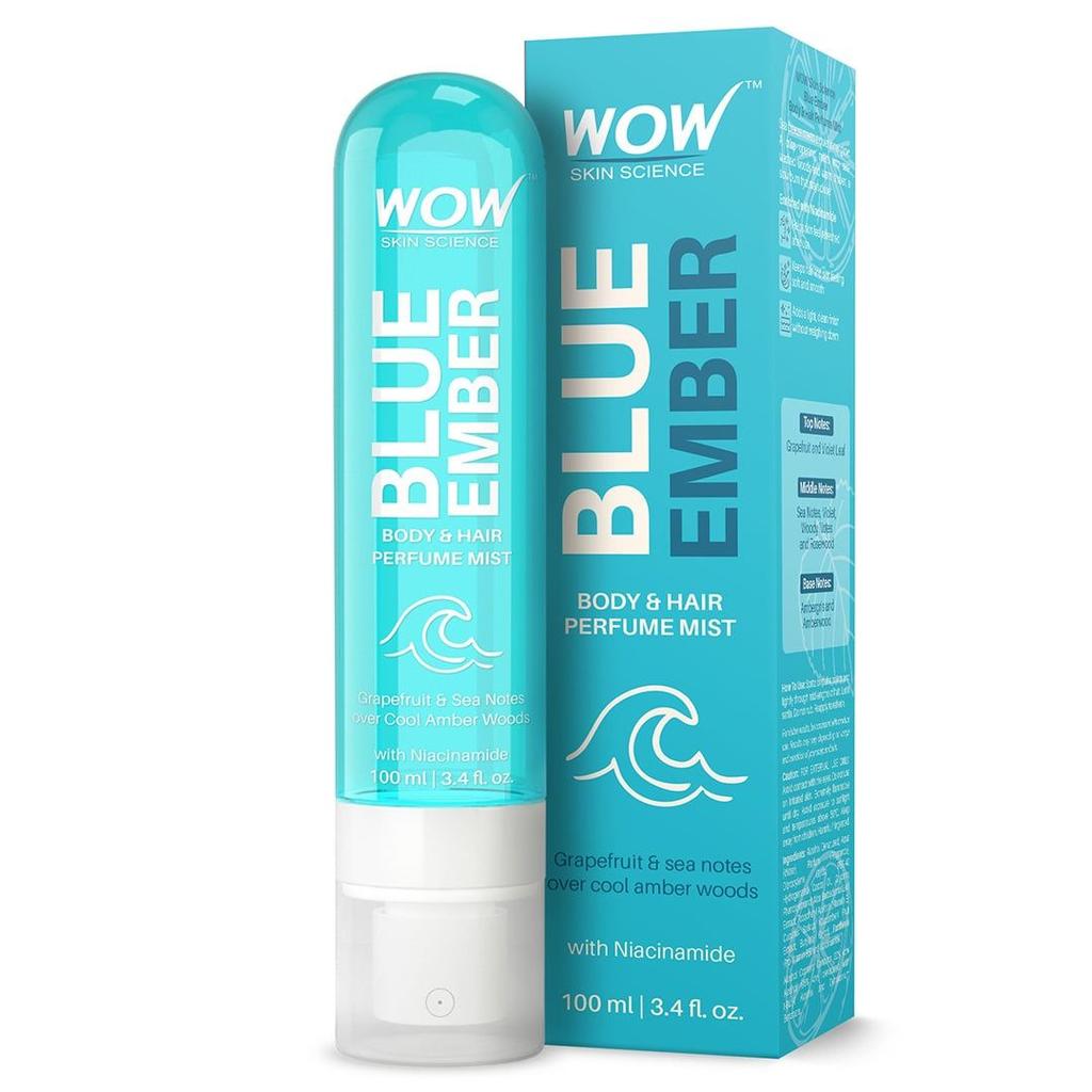 Blue Ember Hair & Body Perfume Mist Refreshing Grapefruit & Sea Scent
