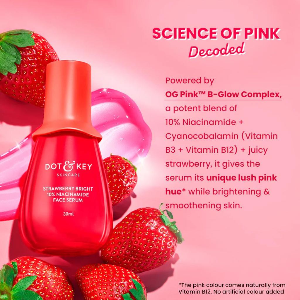 Strawberry Bright 10% Niacinamide Face Serum — photo 2