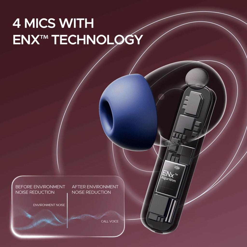 boAt Airdopes Plus 318 | Wireless Earbuds with 100 Hours Playback, 4 Mics with ENx™ Technology, BEAST™ Mode — photo 10