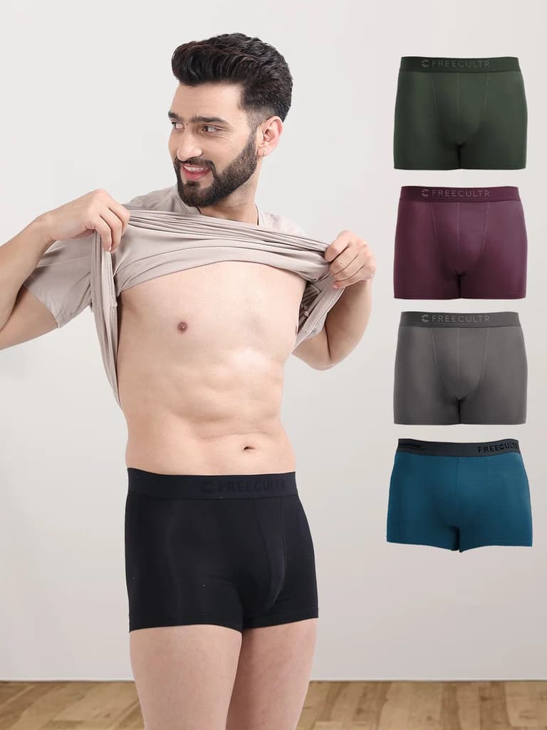 Weekday Special - Men's Anti-Bacterial Micro Modal Trunk (Pack of 5) — photo 12