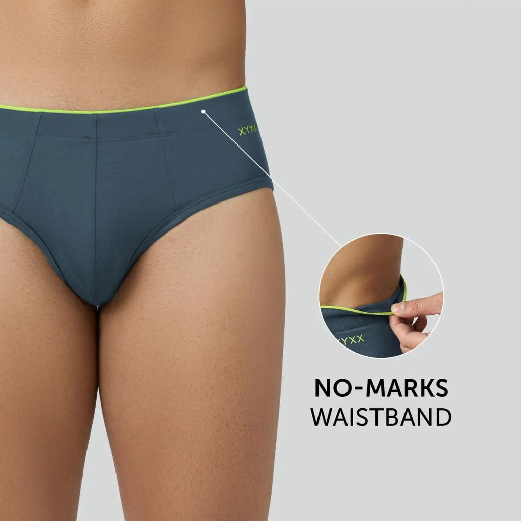 Uno Modal Briefs - Steel Blue — photo 4