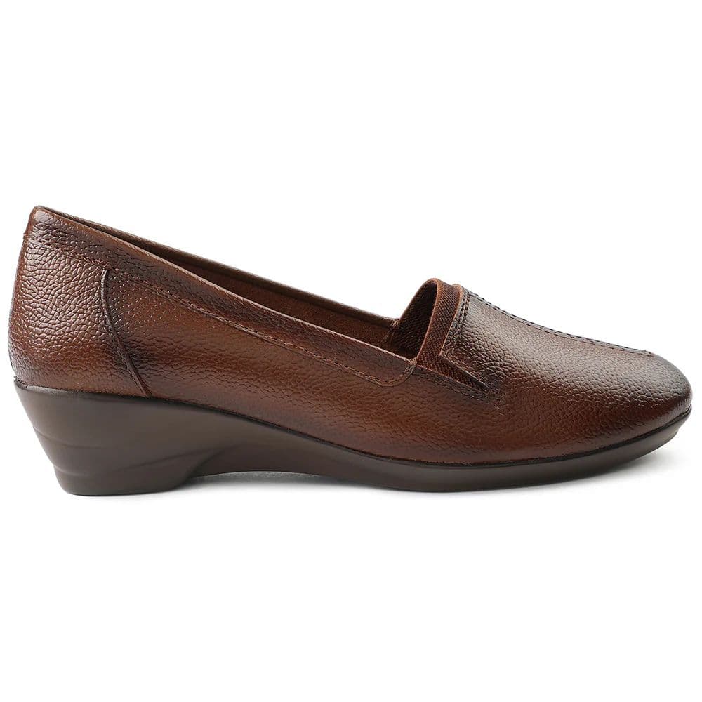 Healers Tan Ballerina Shoes For Women TLO-26 By Liberty — photo 2