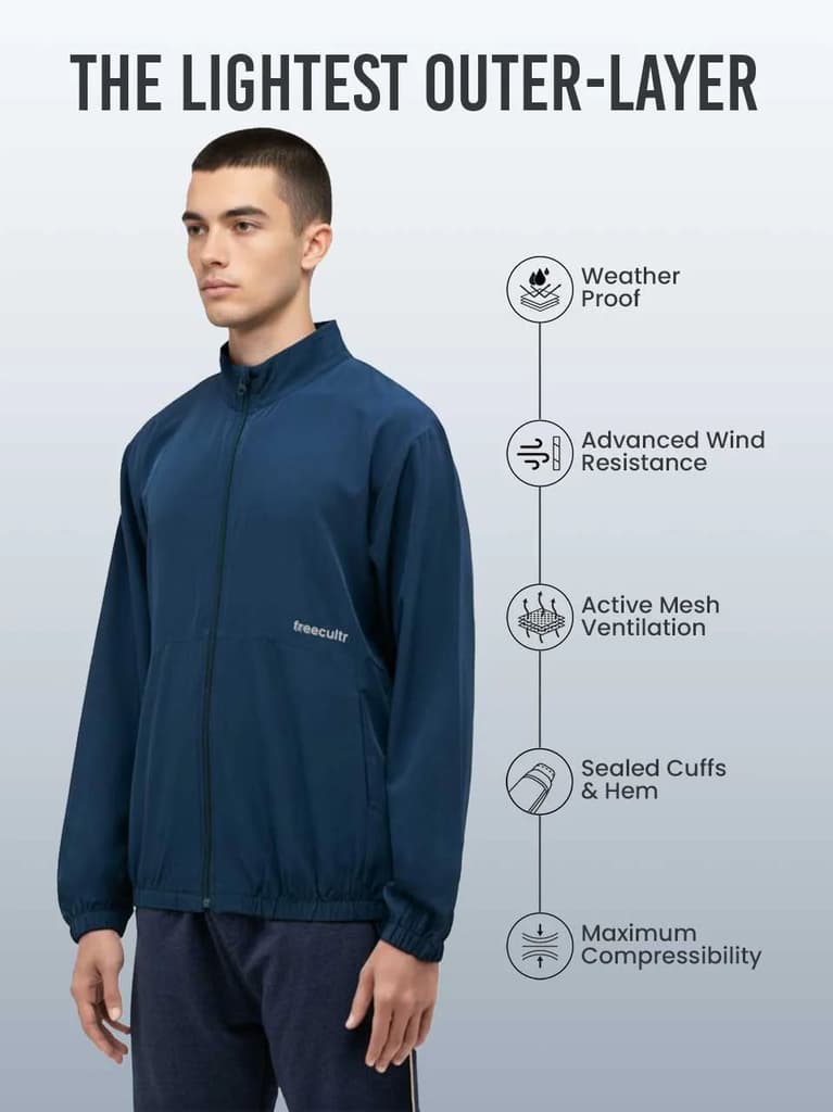 Men’s Sports Windcheater Layering jacket — photo 10