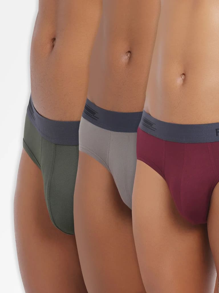 Men's Anti-Bacterial Micro Modal Brief in Contrast Waistband (Pack of 3) — photo 14