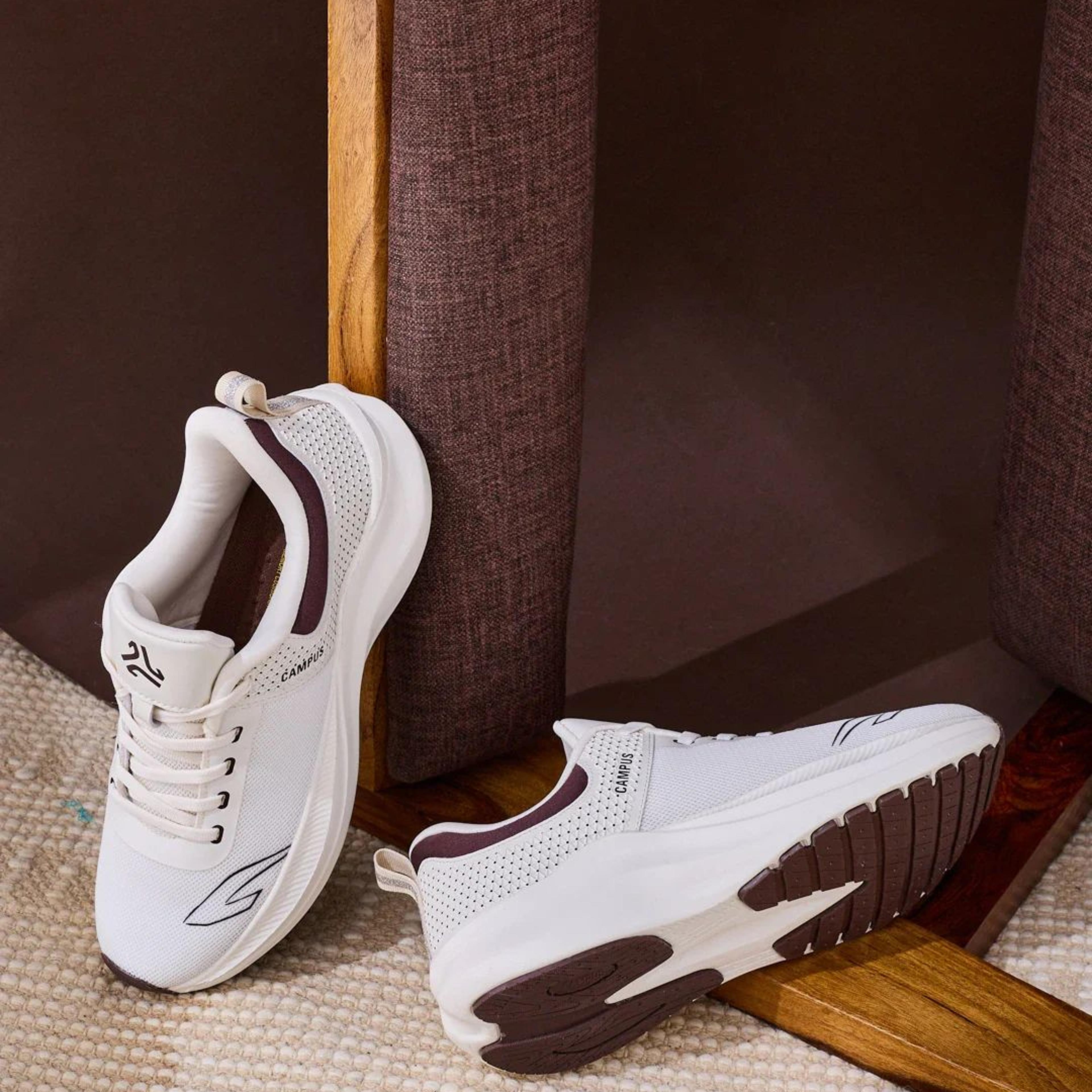 FORLIC White Women's Running Shoes