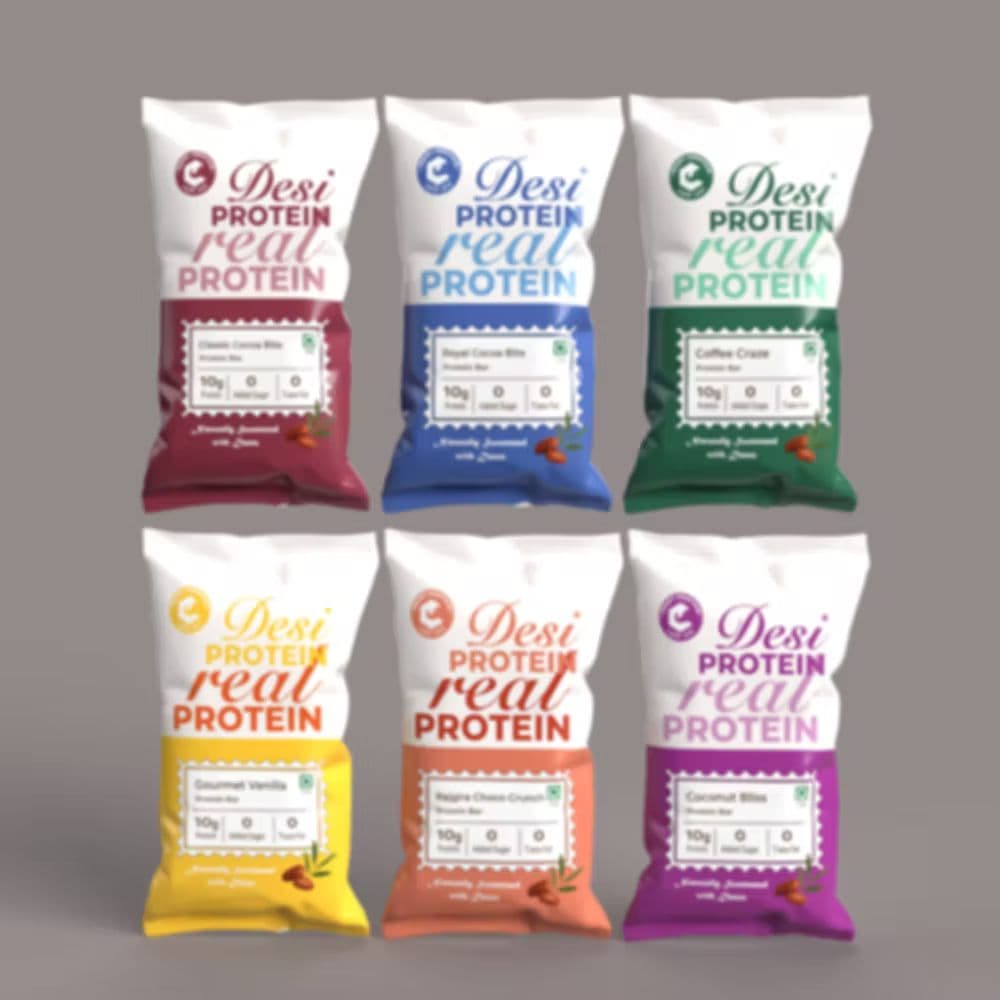 Assorted Protein Bars: Box of 6