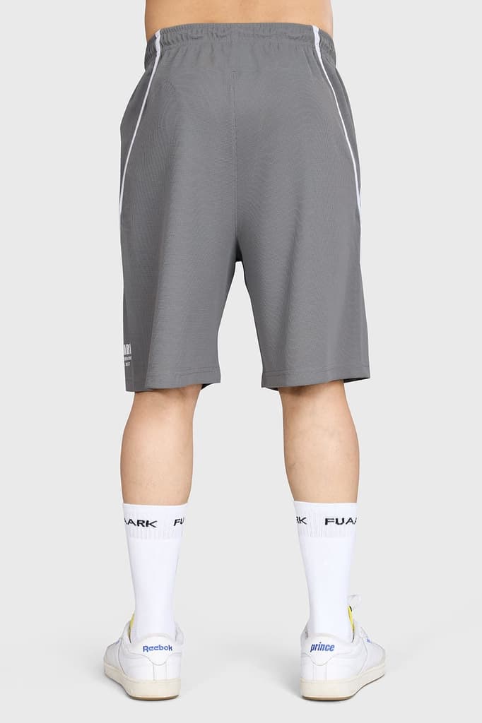 Drip Oversized Shorts Dark Grey — photo 7