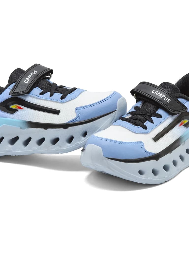 MUFFLE K Black Kids Running Shoes — photo 7