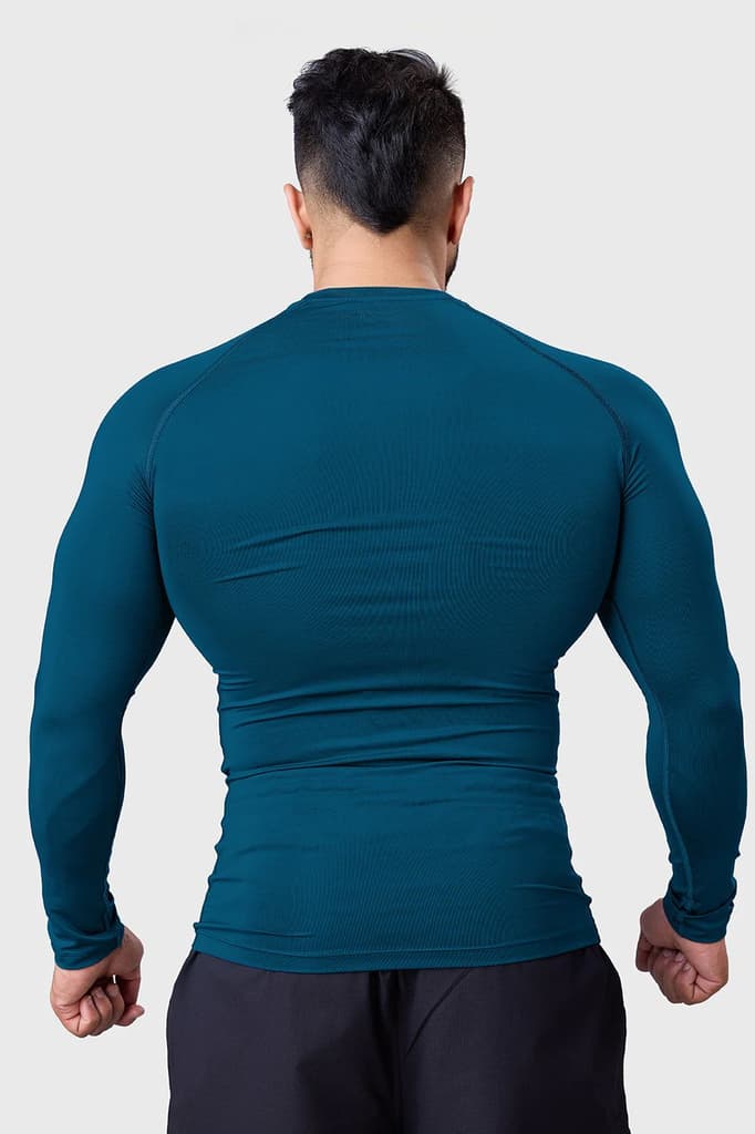 Compression Fullsleeves T-shirt Teal — photo 6