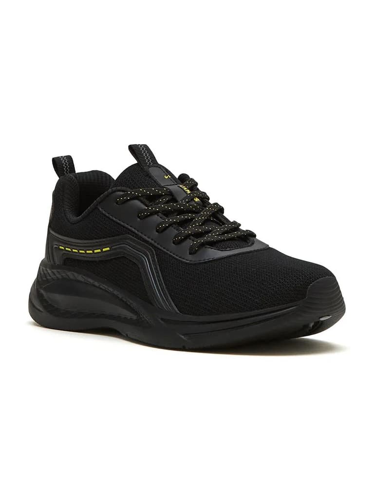 TACT Black Men's Running Shoes — Black / 6