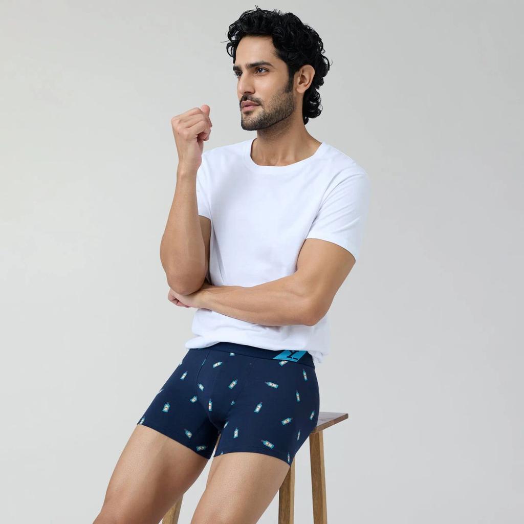 Splash Cotton Stretch Trunks Gin Blue — photo 4