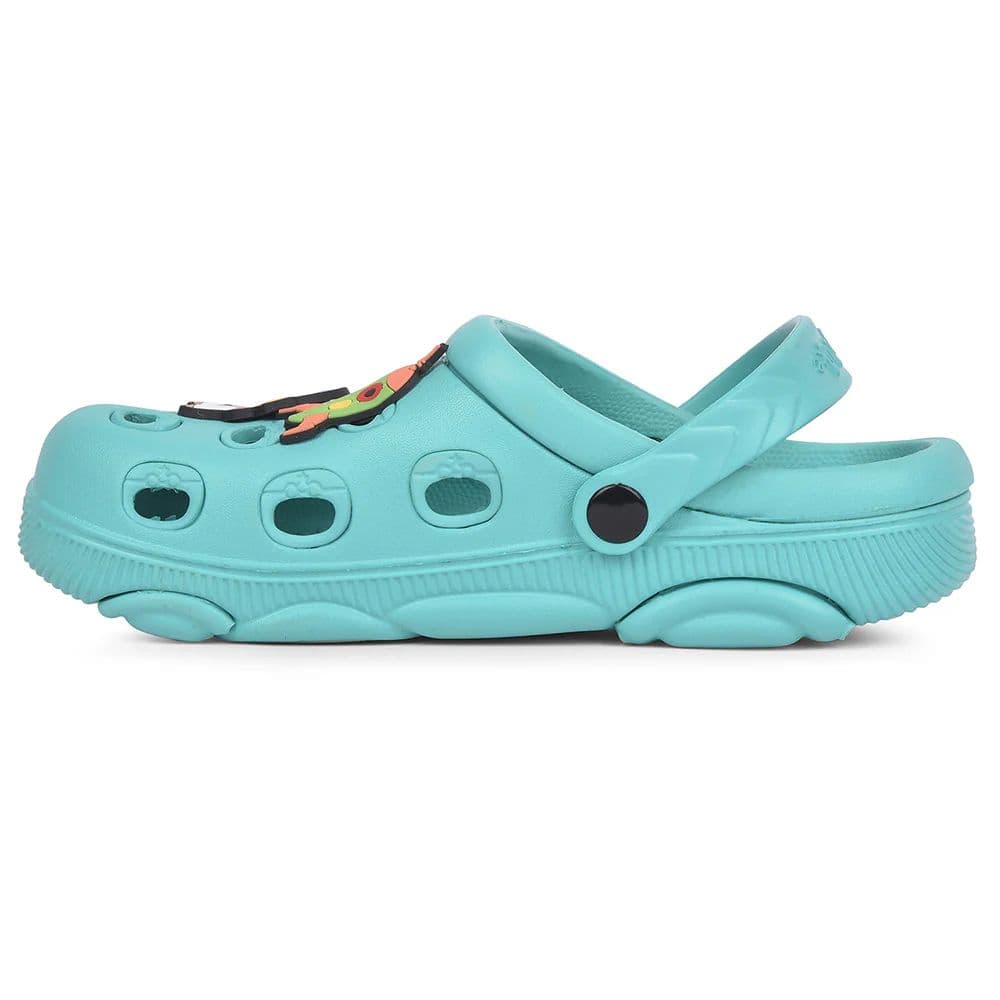 Lucy & Luke Green Slingback Clogs For Kids LPMXT-K834 By Liberty — photo 3