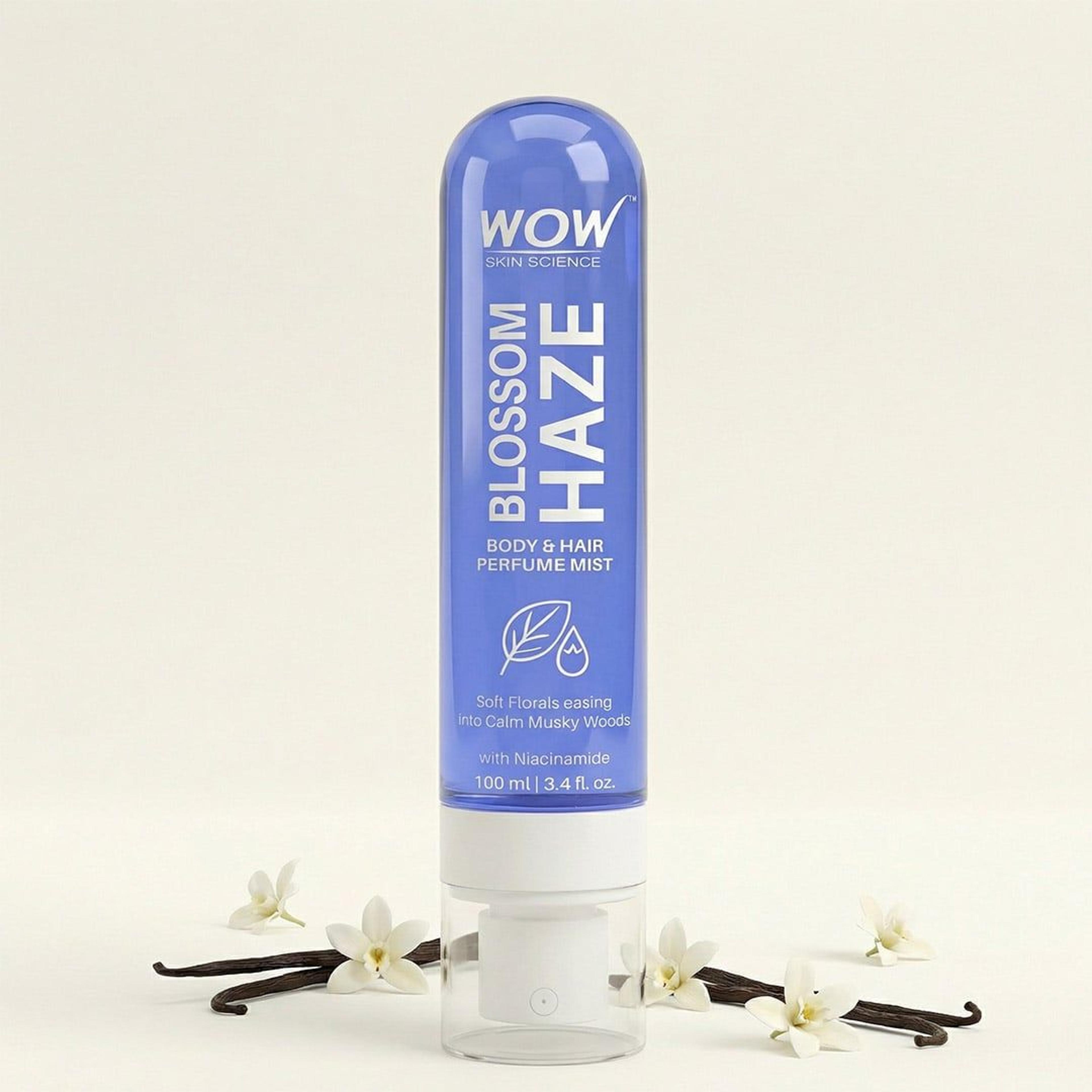 Blossom Haze Hair & Body Mist Warm Woods & Floral Elegance