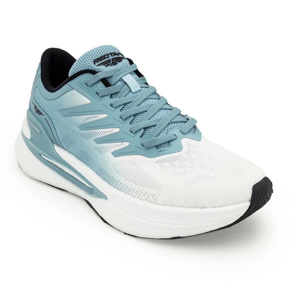 Sports Shoes for Men in White and Blue | Athleisure Shoes