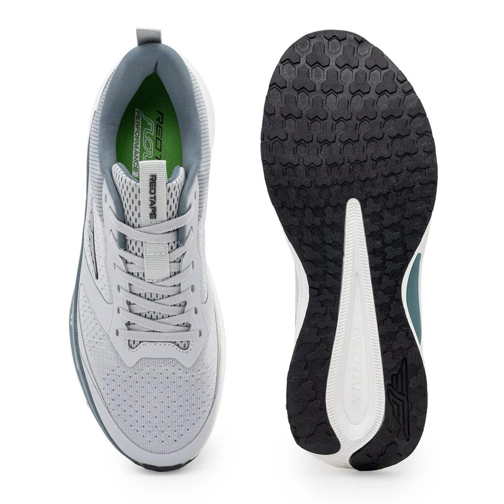 Athleisure Sports Shoes for Men in White and Blue | Low-Cut Shoes. — photo 5