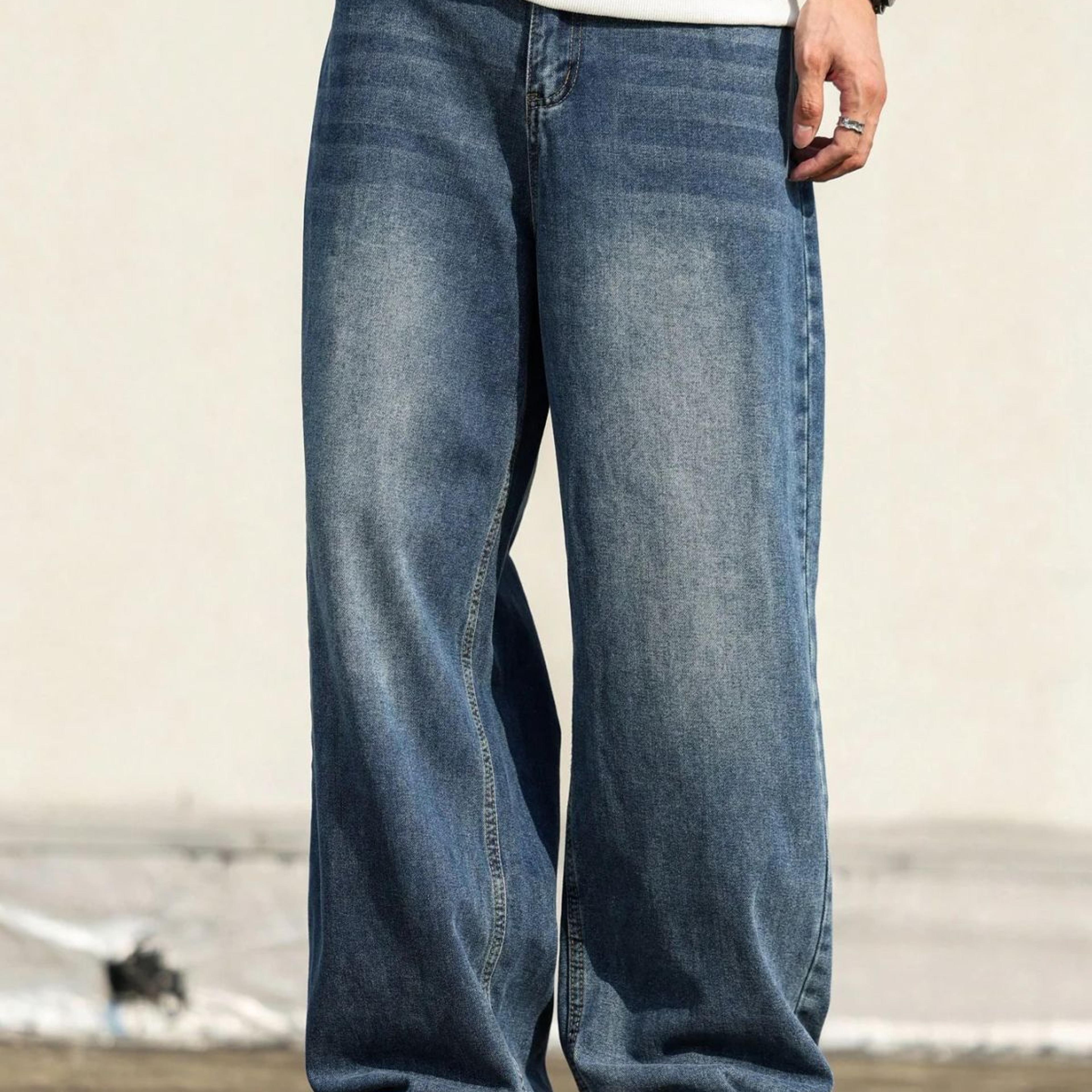 Phantom Blue Baggy Jeans