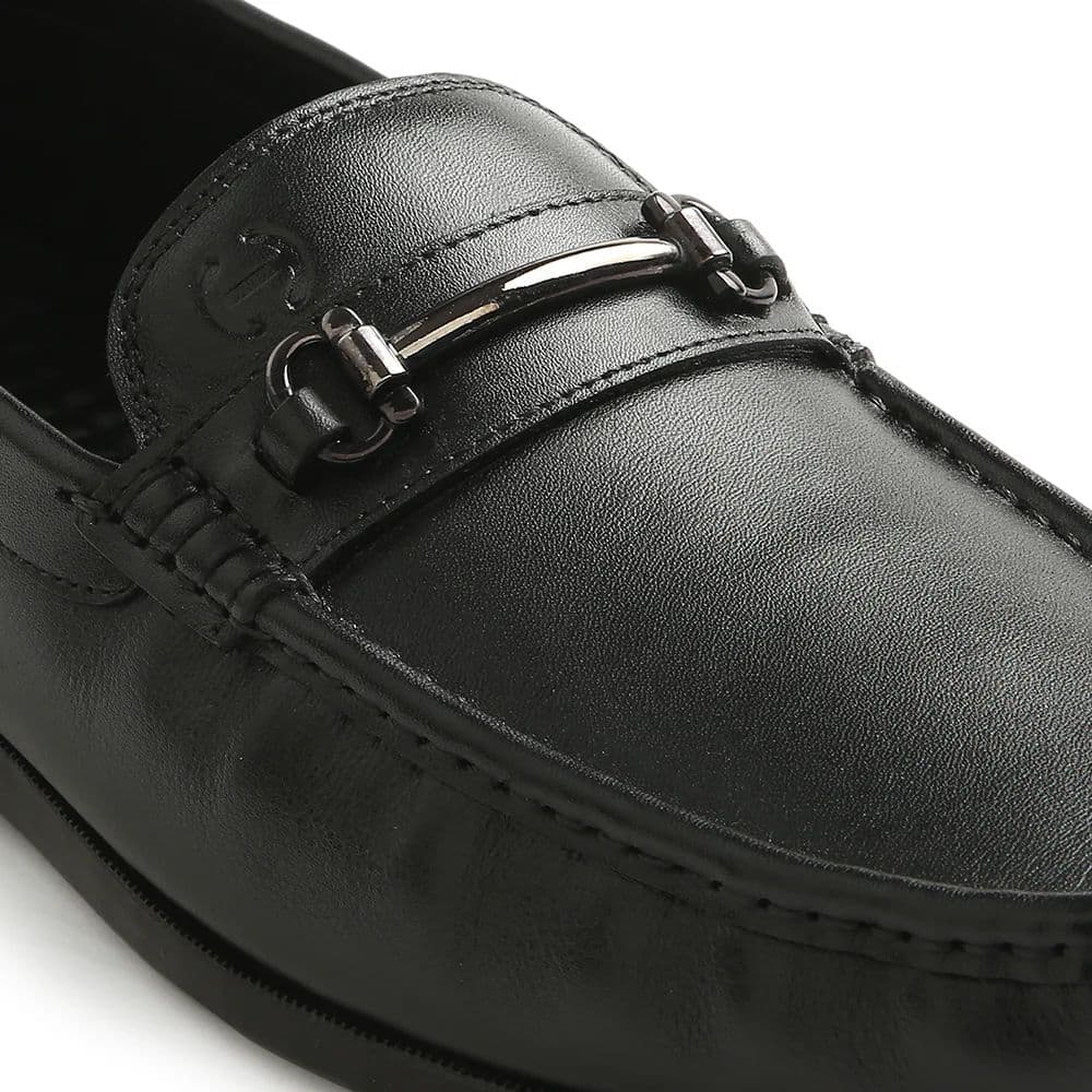 Healers Black Casual Loafers For Men S201-01 By Liberty — photo 6