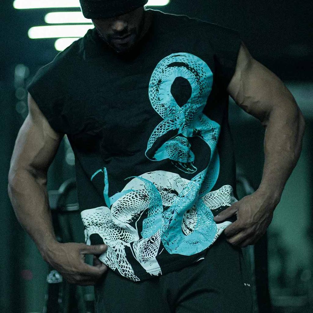 Python Capsleeves Tank Black