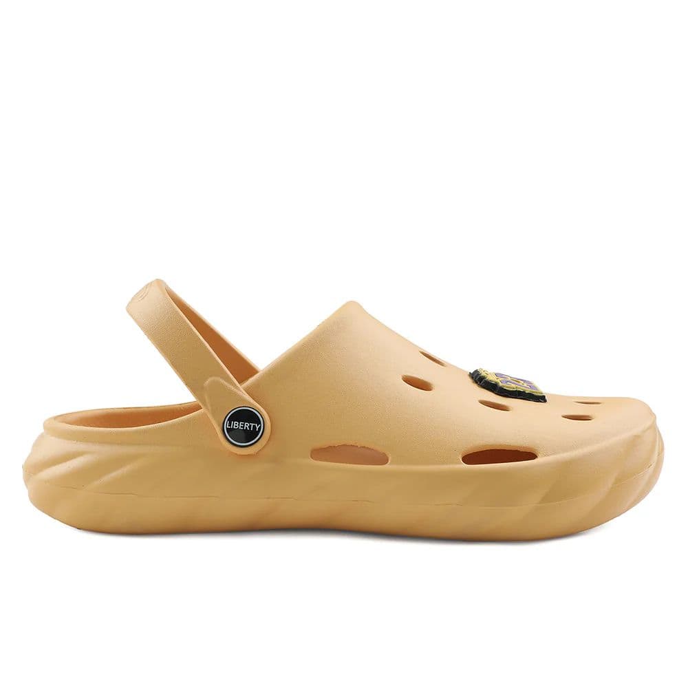 A-HA Mustard Casual Clogs For Kids BEACHWALKK By Liberty — photo 2