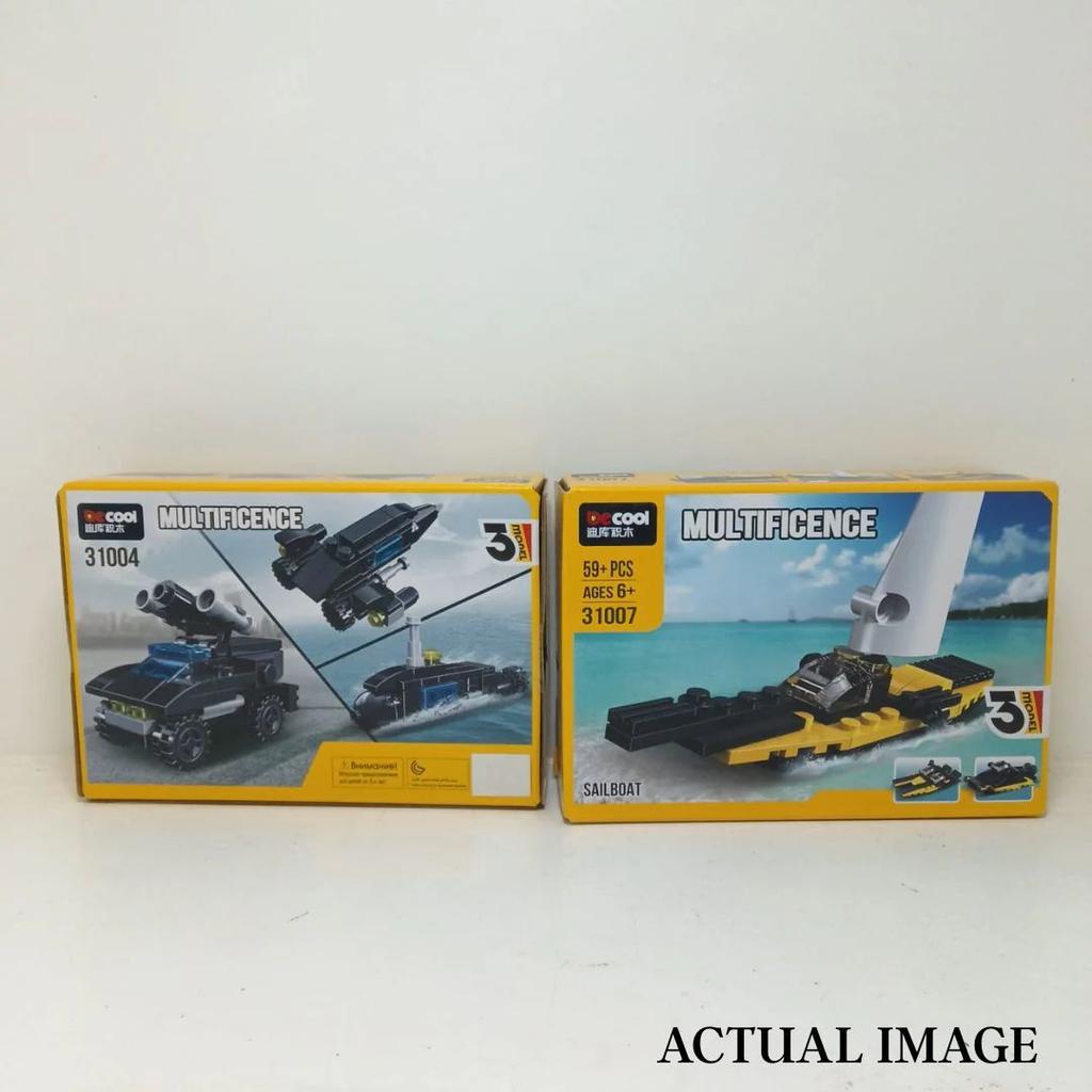 3-in-1 Mini Building Blocks Set – Educational STEM Bricks Toy Kit for Kids — photo 10