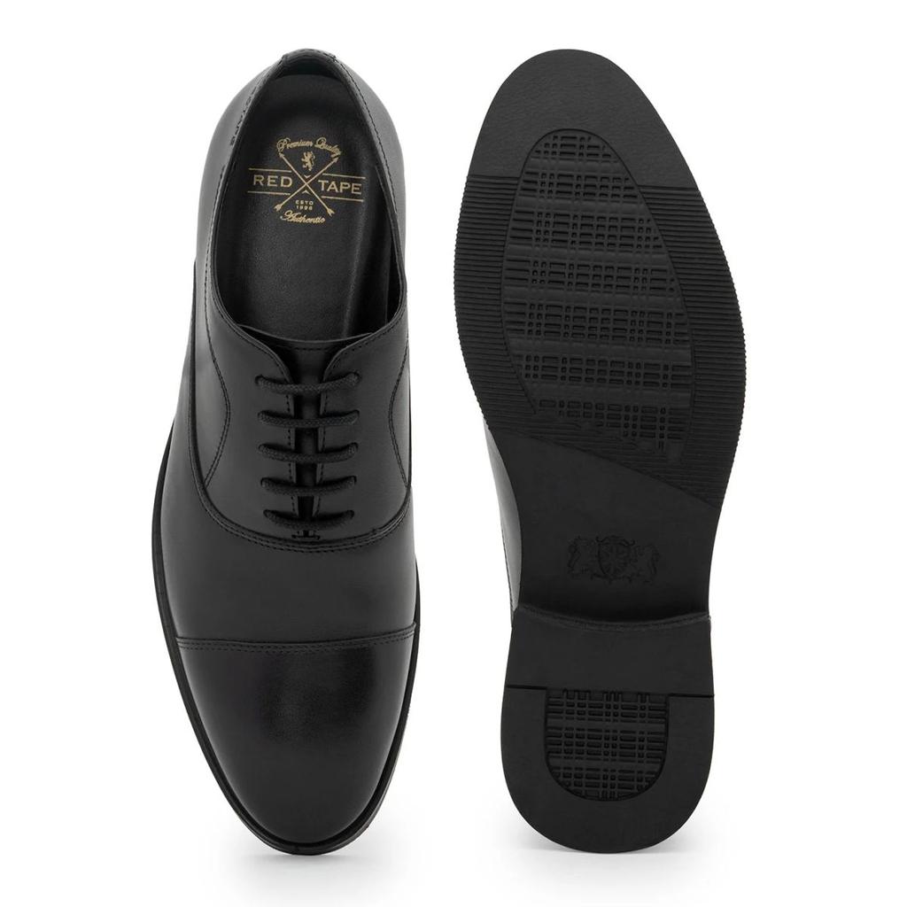 Black Oxford Dress Shoes for Men | Classic Formal Wear — photo 5