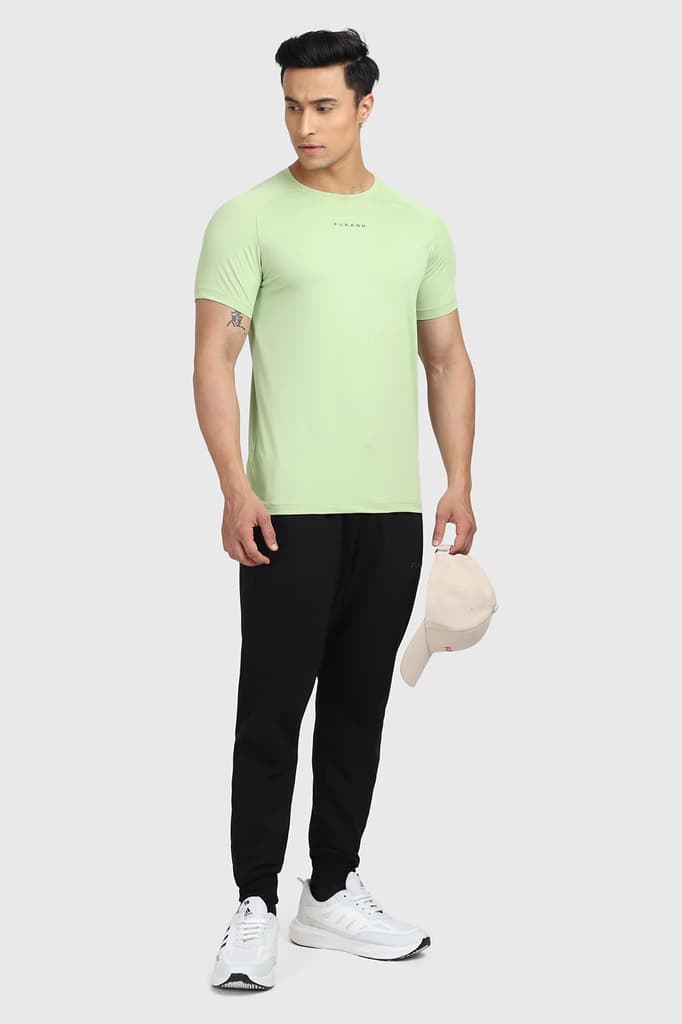 Sleek T-shirt Lime Green — photo 2
