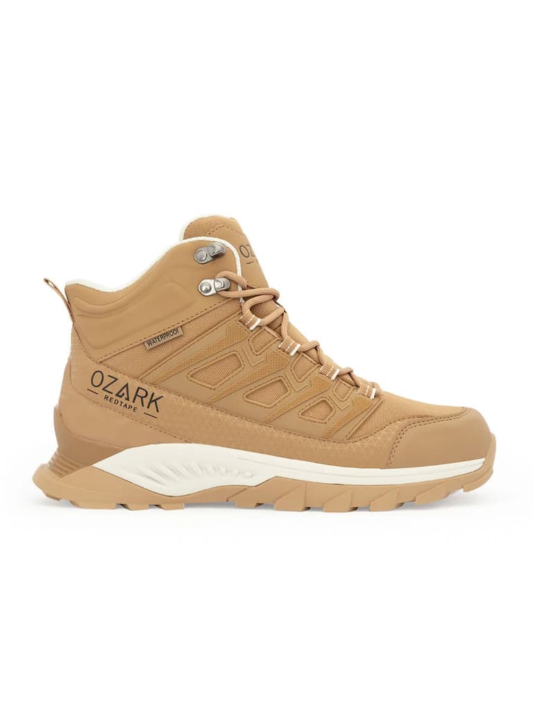 Tan Trekking Shoes for Men | High-Top Outdoor — photo 2