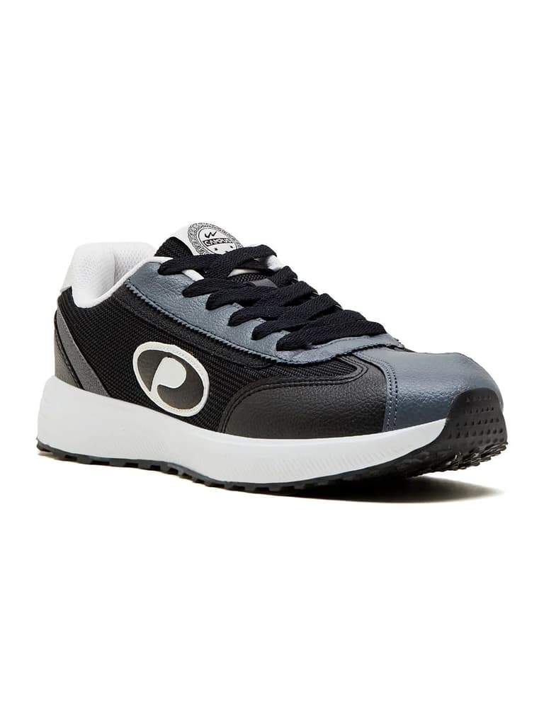 ASEND Black Men's Sneakers — Black / 6