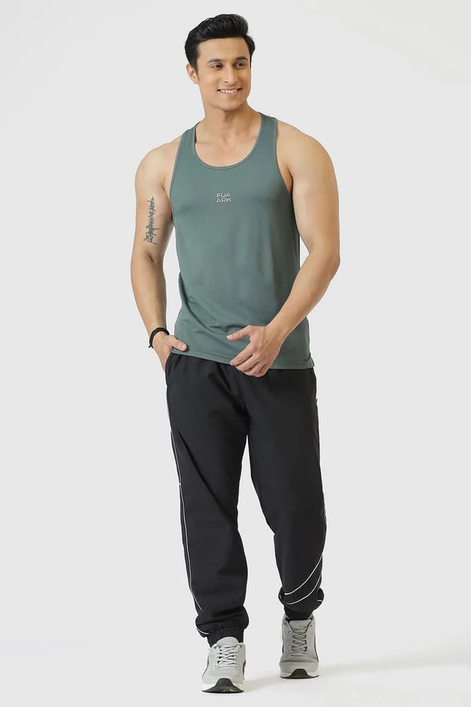Sprint Running Tank Forest Green — photo 2