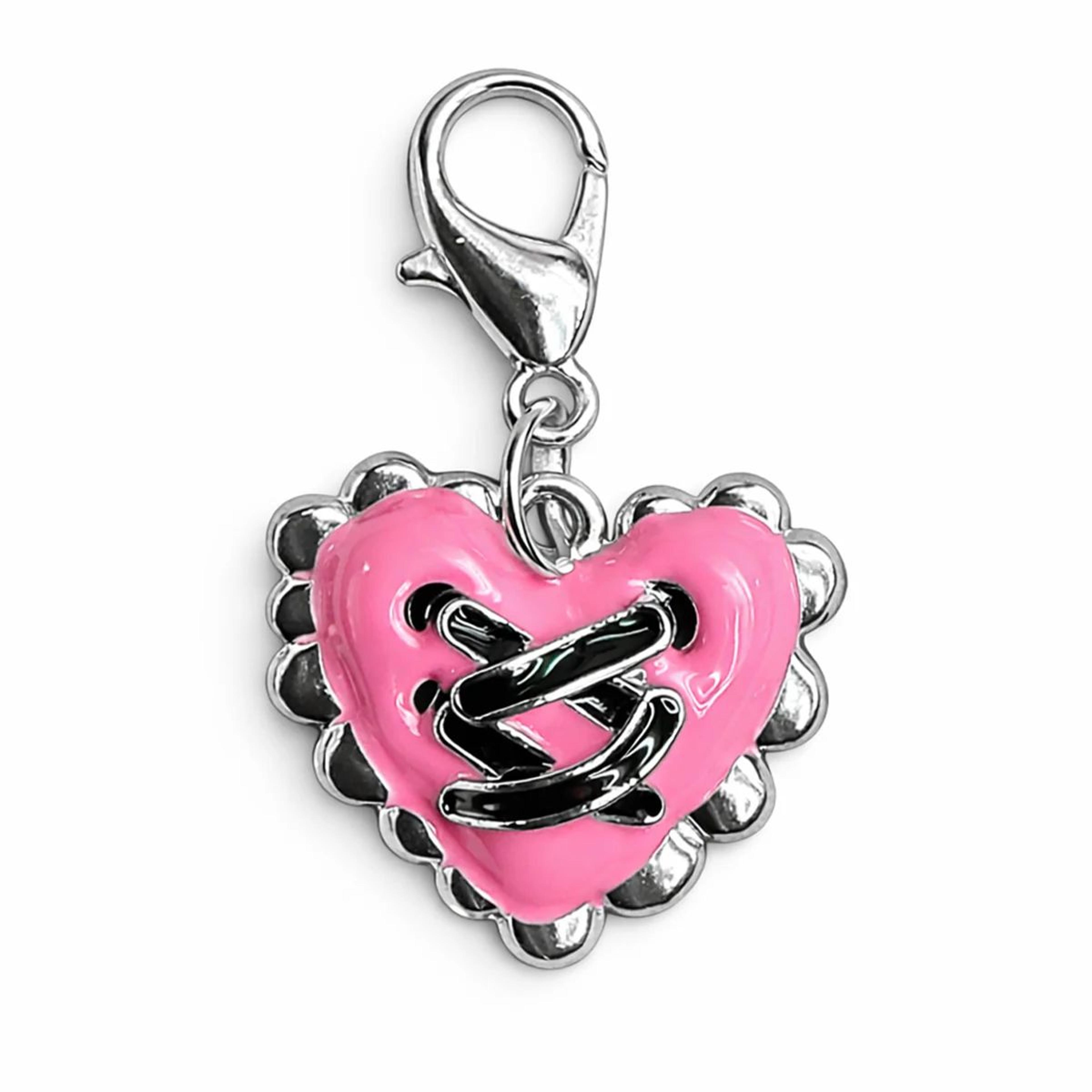 Pink Heart Charm