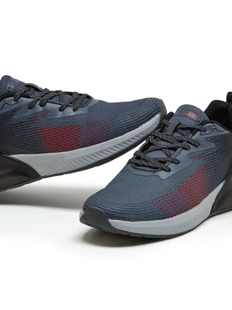 FLEXPOWER Grey Men's Running Shoes — photo 7