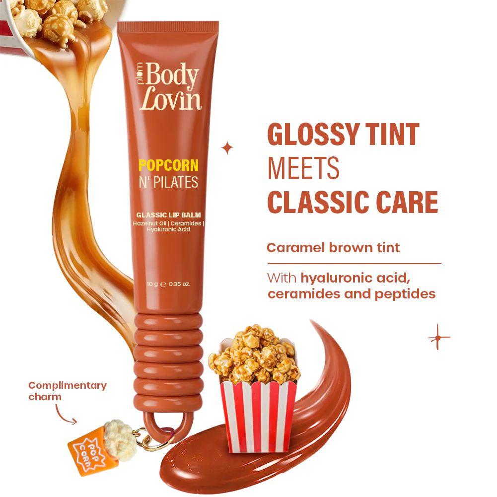 Popcorn N' Pilates Glassic Lip Balm by BodyLovin'