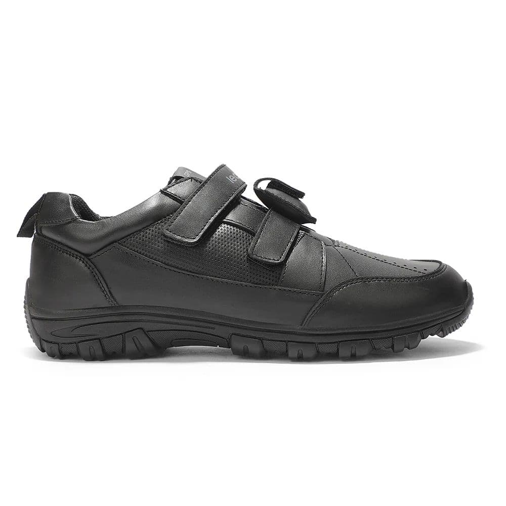 Leap7X SCL-RACEG Kids' Black School Shoes - SCHOOL PROTRACKTER with Built-in GPS Tracker — photo 5