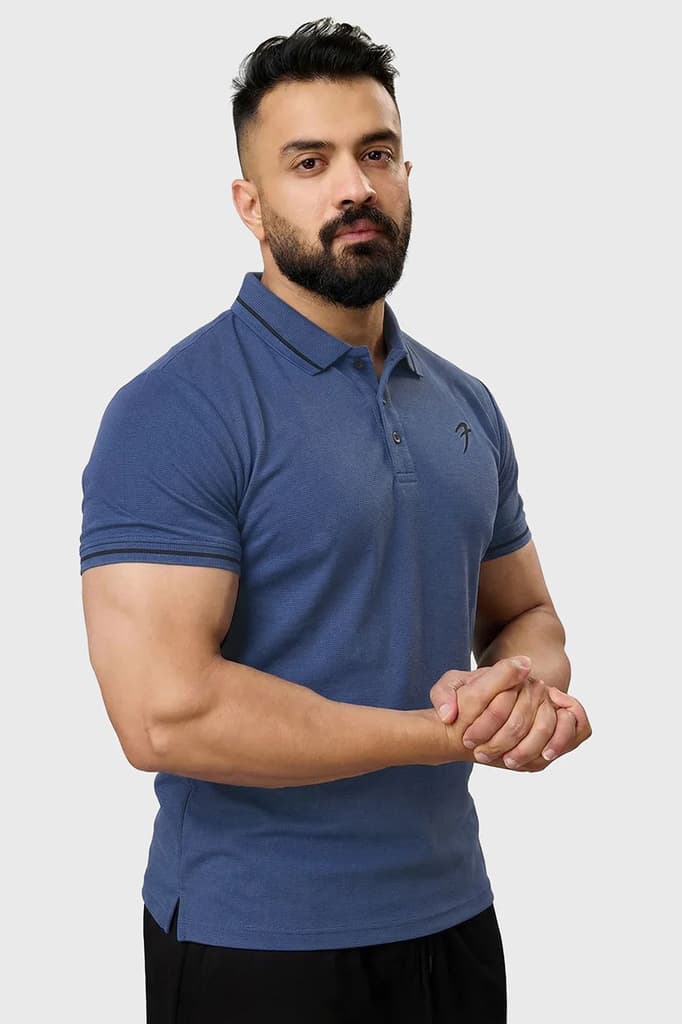 Mark Polo T-shirt Navy — photo 5