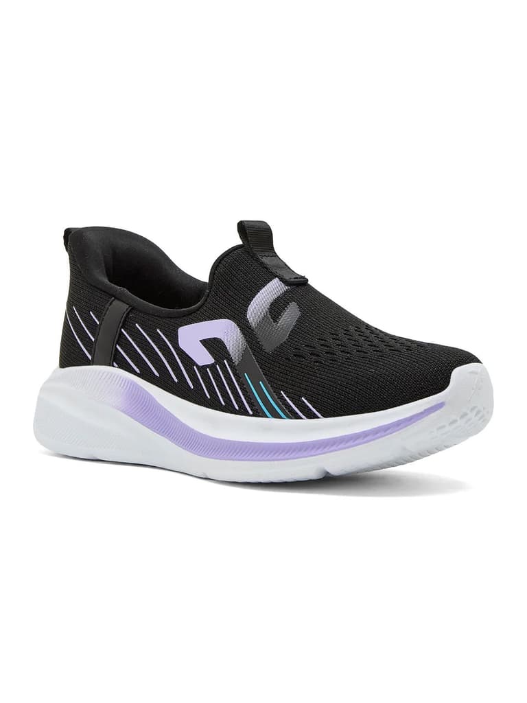 DAVO Black Women's Walking Shoes — Black / 4