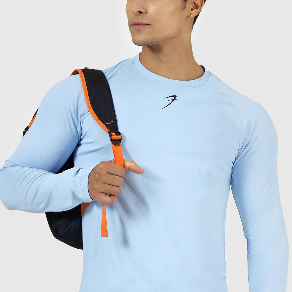 Core Fullsleeves T-shirt Sky Blue