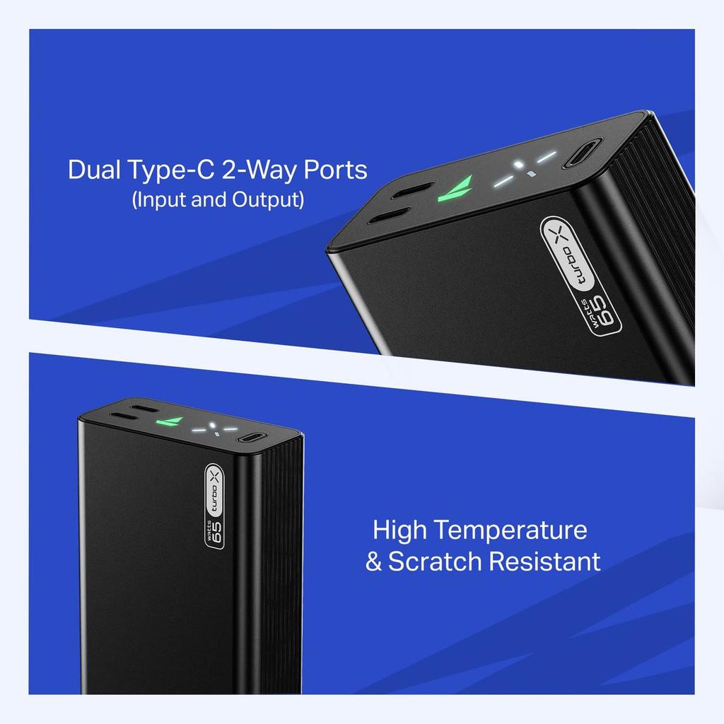 boAt Energyshroom PB465 Turbo X | 20000mAh Power Bank with 65W Turbo Fast Charging — photo 8