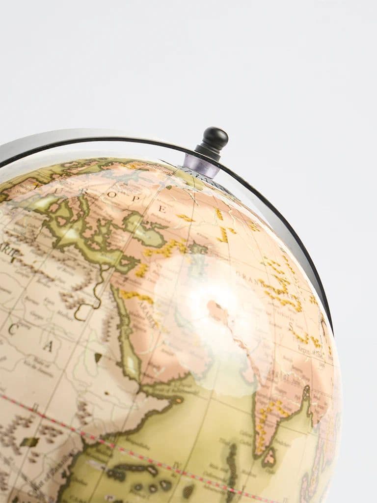 Westside Home Green Wooden Globe — photo 4