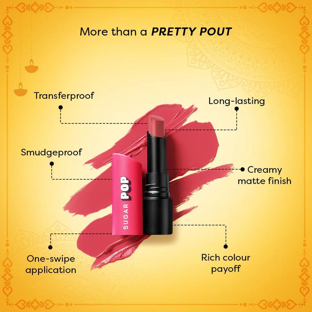 Set of 5 Ultrastay Transferproof Lipstick