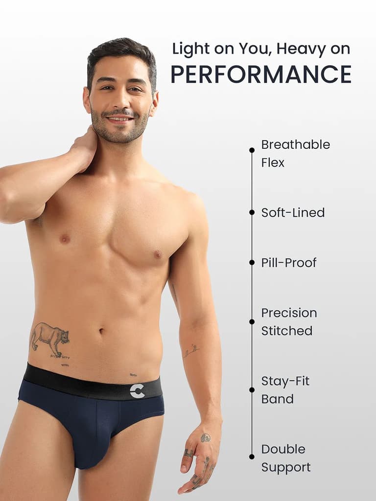 Men's Anti-Bacterial Micro Modal Brief (Pack of 2) — photo 10