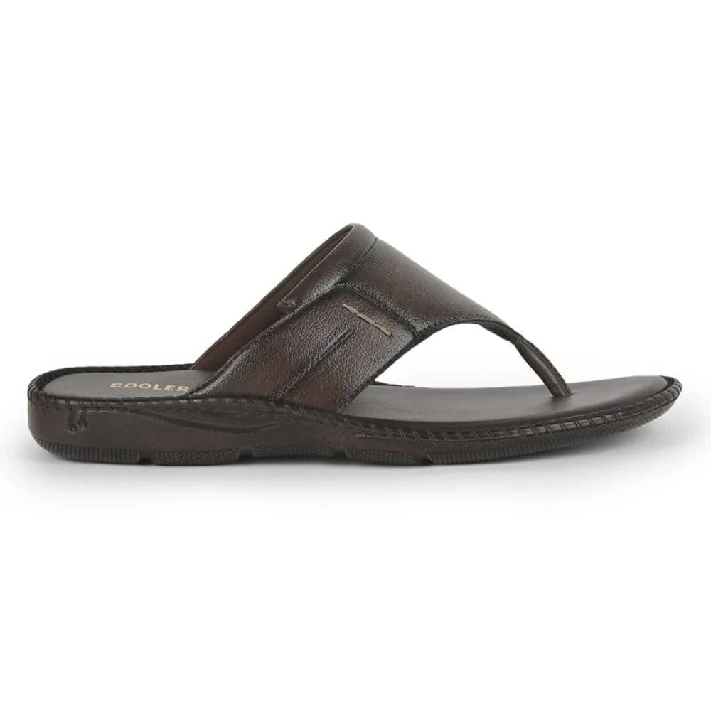 Coolers Brown Casual Slipper For Men VCL-26 By Liberty — photo 2