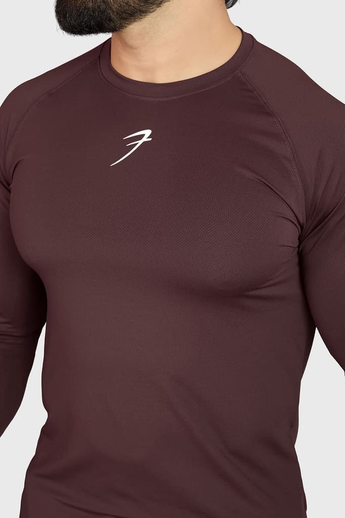 Core Fullsleeves T-shirt Brown — photo 3